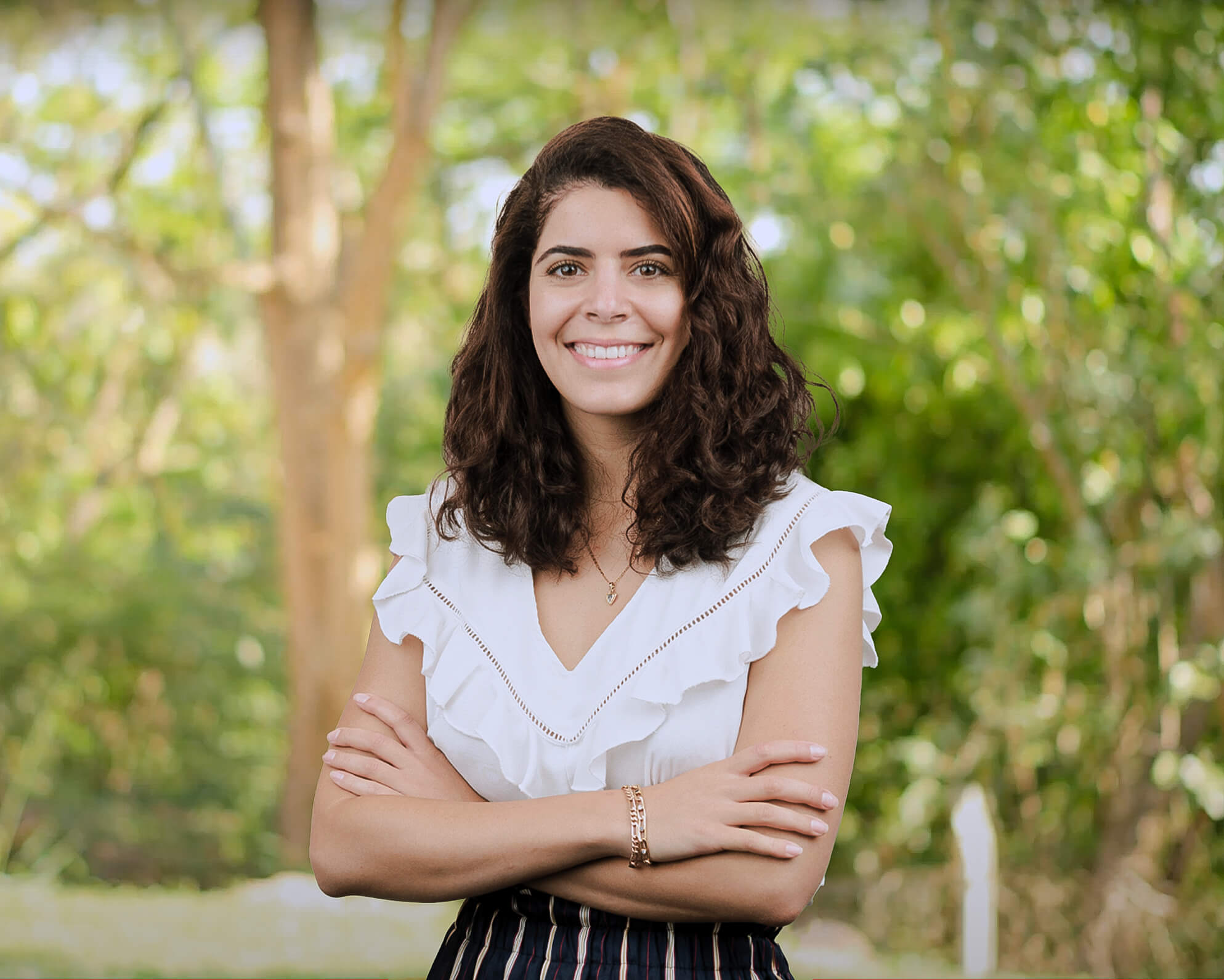 Square format photo of Chloé Bigio