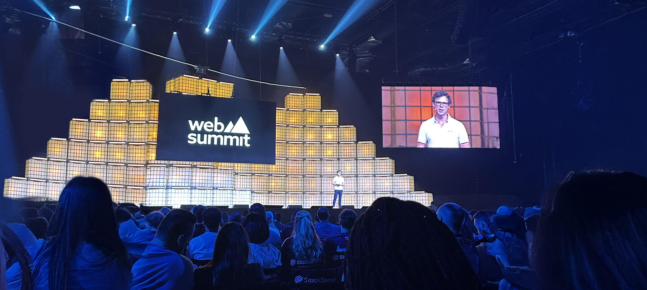 Felix Harteneck on Stage at Web Summit Rio 2025
